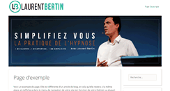 Desktop Screenshot of laurentbertin.com